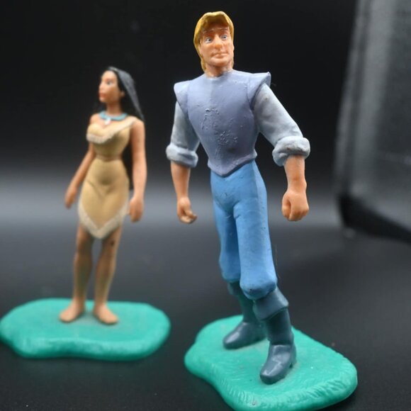 vintage disney figurine bundles - Pocahontas,  john smith,  mulan, jasmine - Picture 6 of 9